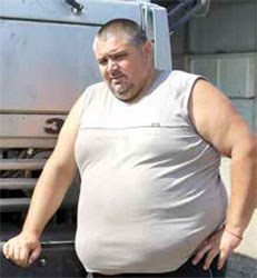 Водитель Александр Цементовский